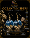 HEMZO Ocean Whispers Resin Earrings